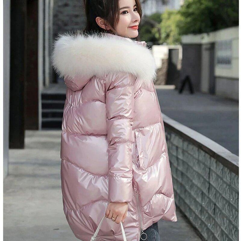 Parka 2023 autunno inverno giacca abbigliamento donna cappotto caldo Vintage piumino da donna in cotone caldo e spesso Parka lungo