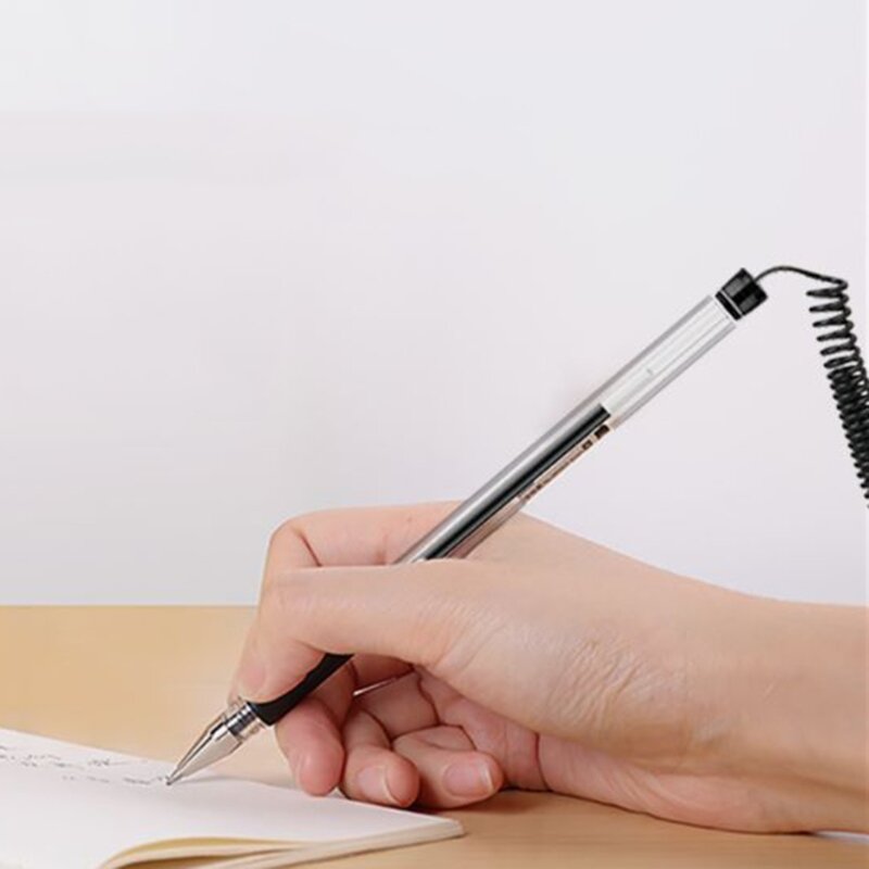 Professionelle Thekenspulenstifte 6er-Pack mit Klebekette, perfekt für Hotelrezeptionen, Büros und Arbeitszimmer