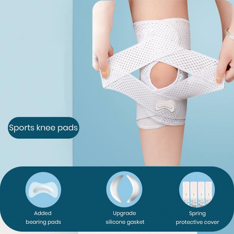 Penopang lutut sangat tebal, bantalan penopang lutut untuk mengurangi nyeri, peredam kejut, dukungan sendi Ideal untuk olahraga, lari, mendaki