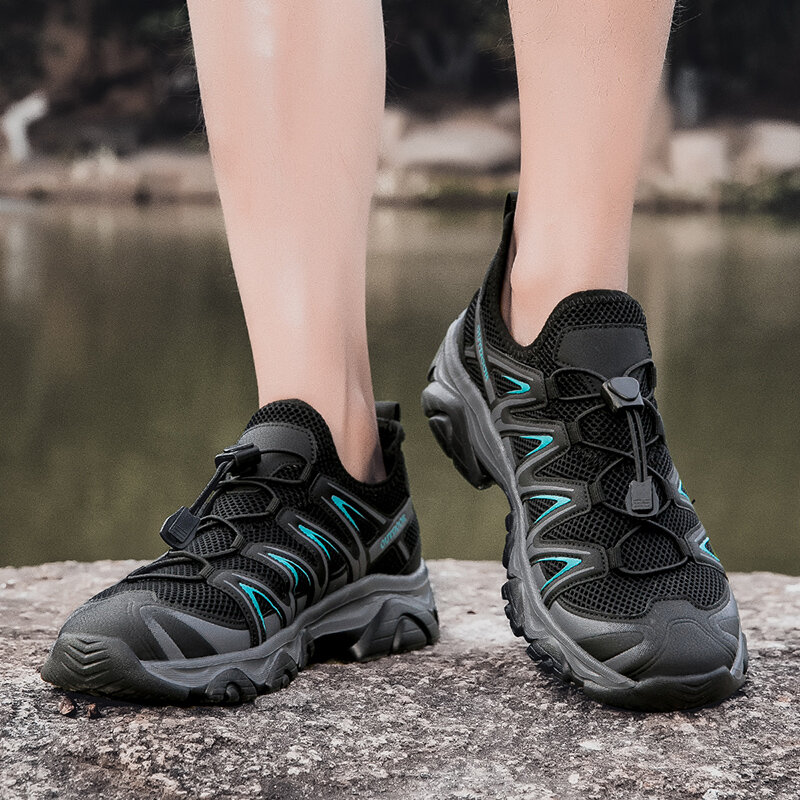 Scarpe sportive da uomo di alta qualità da donna estive scarpe da montagna traspiranti scarpe da passeggio leggere casual di moda scarpe da montagna