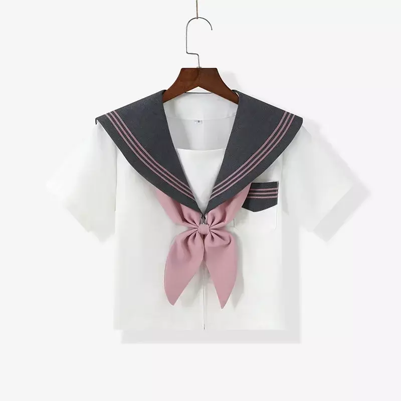 Uniforme escolar para niña, uniforme de marinero de clase japonesa, ropa para estudiantes, traje de marinero de Anime para mujer, S-3XL, 2022