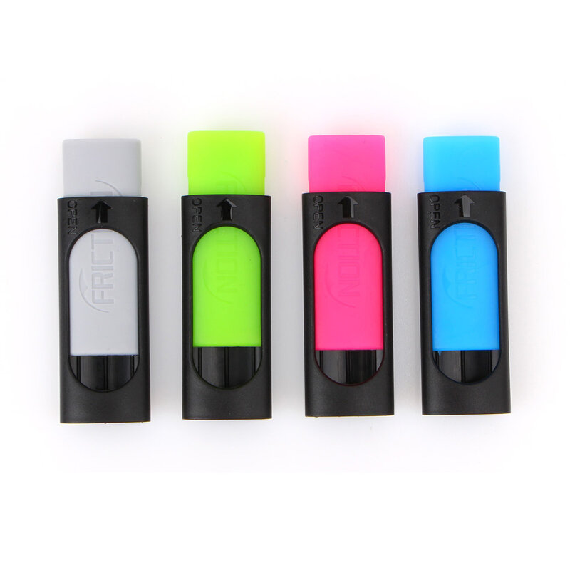 4pcs/lot Ink Eraser Friction For Erasable Pen 50mm*20mm Rubber Pencil Stationery Office School Supplies