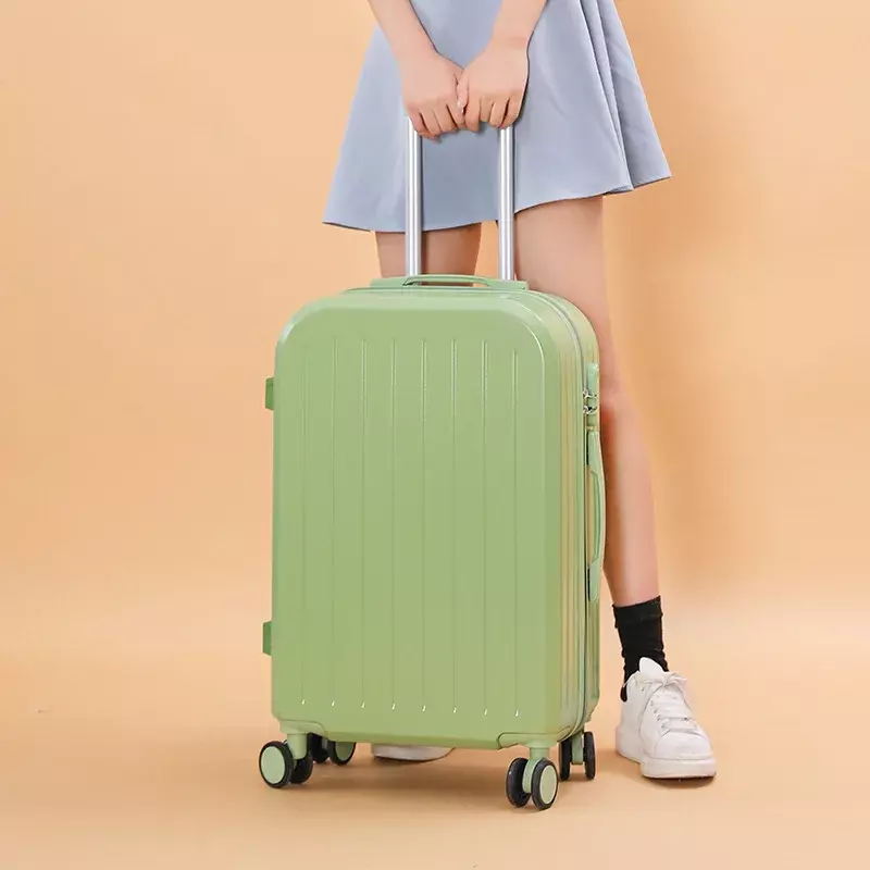 (002) Multifunctional small fresh luggage female ins student password box suitcase
