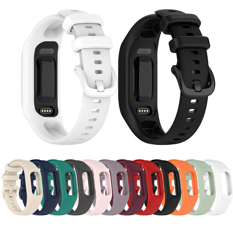 Ремешок для часов Garmin Vivosmart 5, ремешок с чехлом, спортивный ремешок для часов, мягкая силиконовая рамка для запястья для Smart5