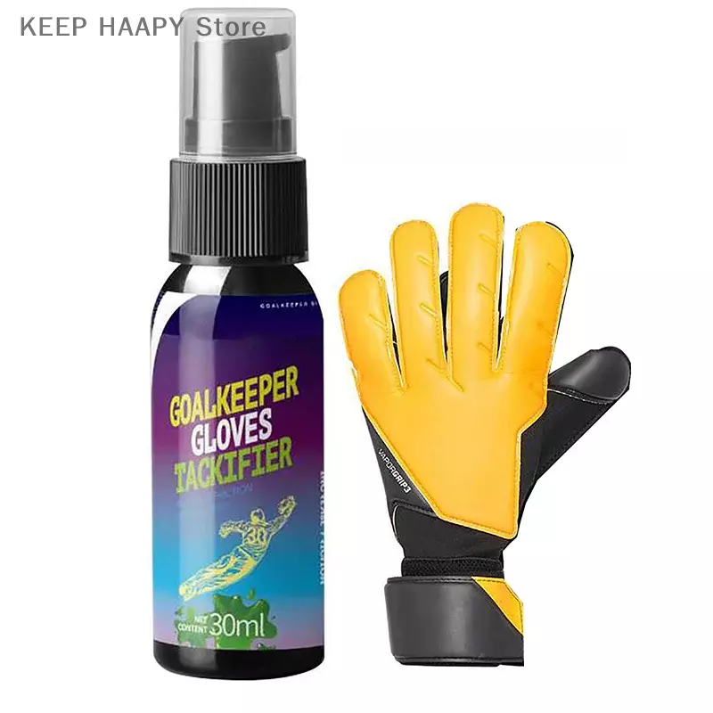 30ml Goalkeeper Glove Baseball Replacement Glove Glue Football Grip Spray For Goalkeeping Gloves Non-slip Enhanced Sticky