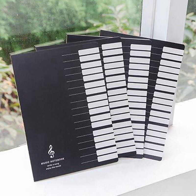 2X Five Lines Music Notes Notebook Music Tab Staff Stave Notebook