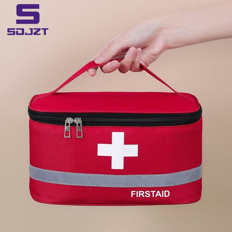 Large Capacity Medicine Storage Bag Portable Medical Kit Home First Aid Kit Survival Bag Emergency Bag For Car