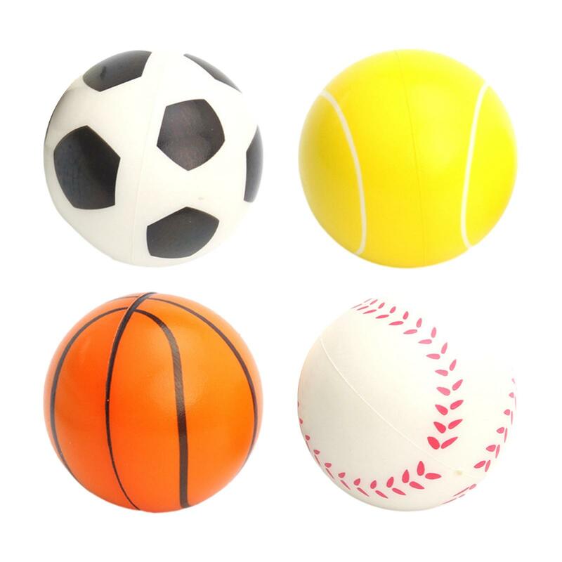 Sports Squeezing Balls Relaxing Sensory Fidget Mini Foam Balls Teens Adults