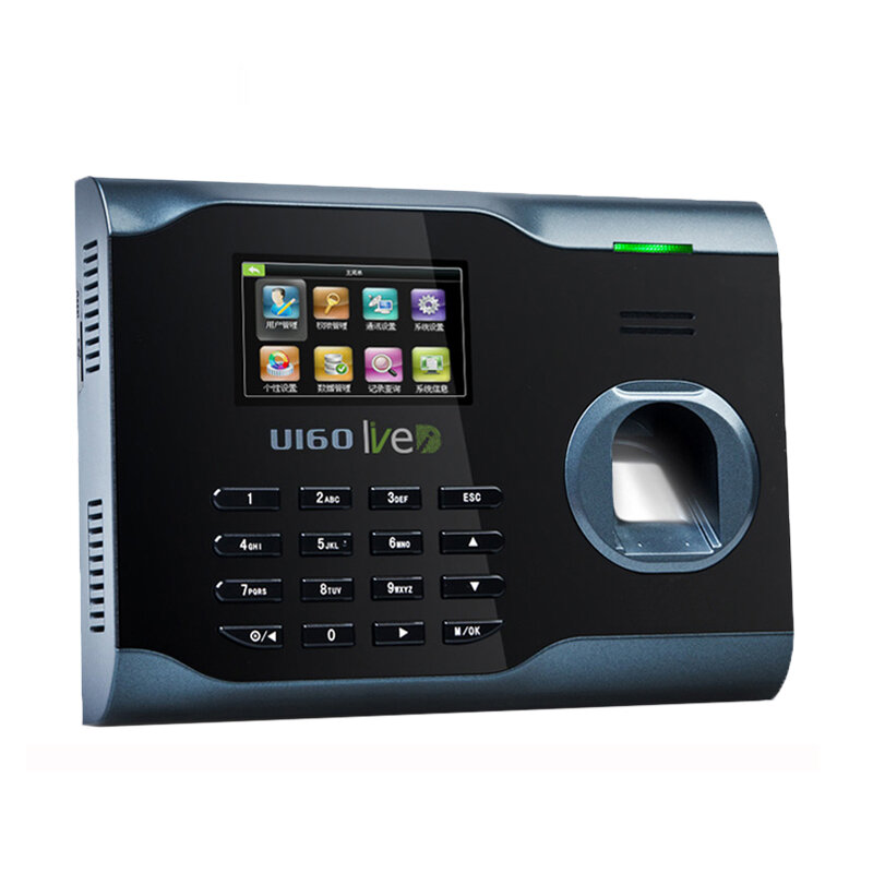 Built In WIFI  U160 Biometric Fingerprint Time Attendance Fingerprint Recognition Device Free SDK Software