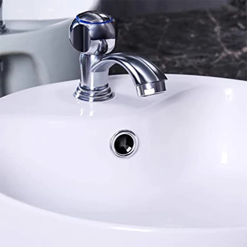 Wash Basin Overflow Ring Neatly Decorated Cover Wash Basin Overflow Overflow Plug Plug Spare Sink Basin Plastic Overflow Ring