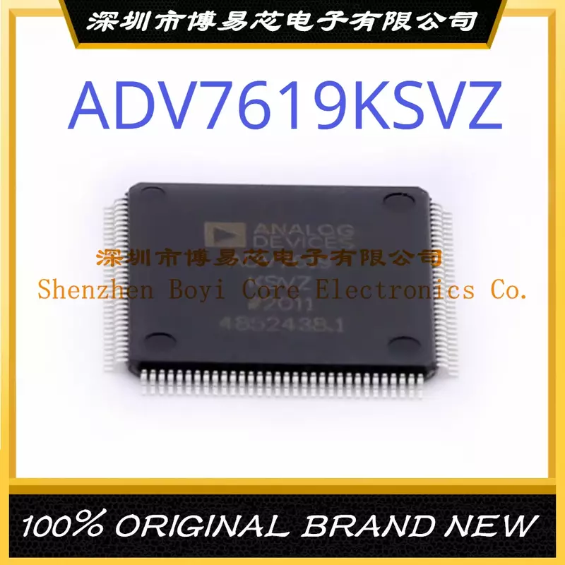 Paket ADV7619KSVZ TQFP-128 Chip IC Antarmuka Video Asli Baru