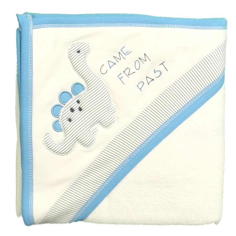 Niebieski kolor ręcznik kąpielowy