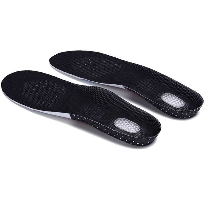 1 paio di solette plantari plantari supporto per scarpe Gel EVA assorbimento degli urti supporto per arco solette per scarpe sportive traspiranti