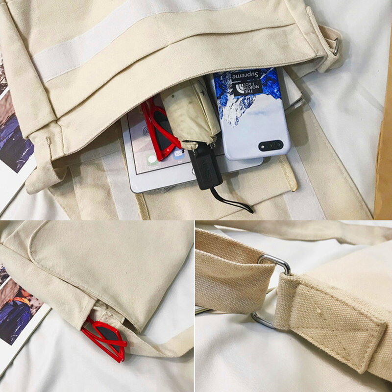 대용량 조절 가능한 다목적 메신저 가방 여성용, 크로스 바디 마스크 시리즈 가방