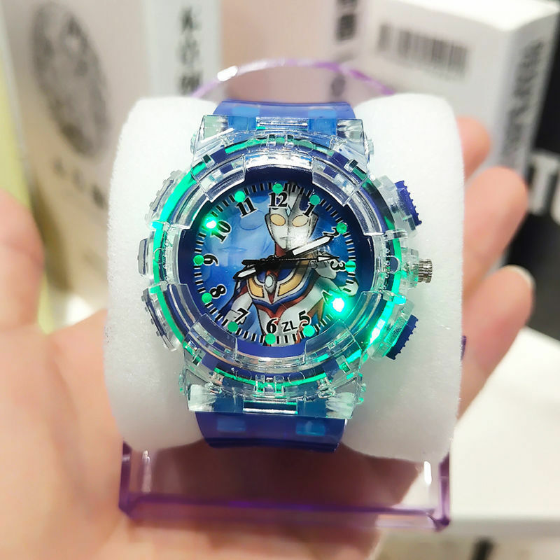 2022 giapponese Anime Cartoon orologio luminoso lampeggiante per bambini cinturino in Silicone elettronico Casual ragazzo ragazza orologio sportivo regalo
