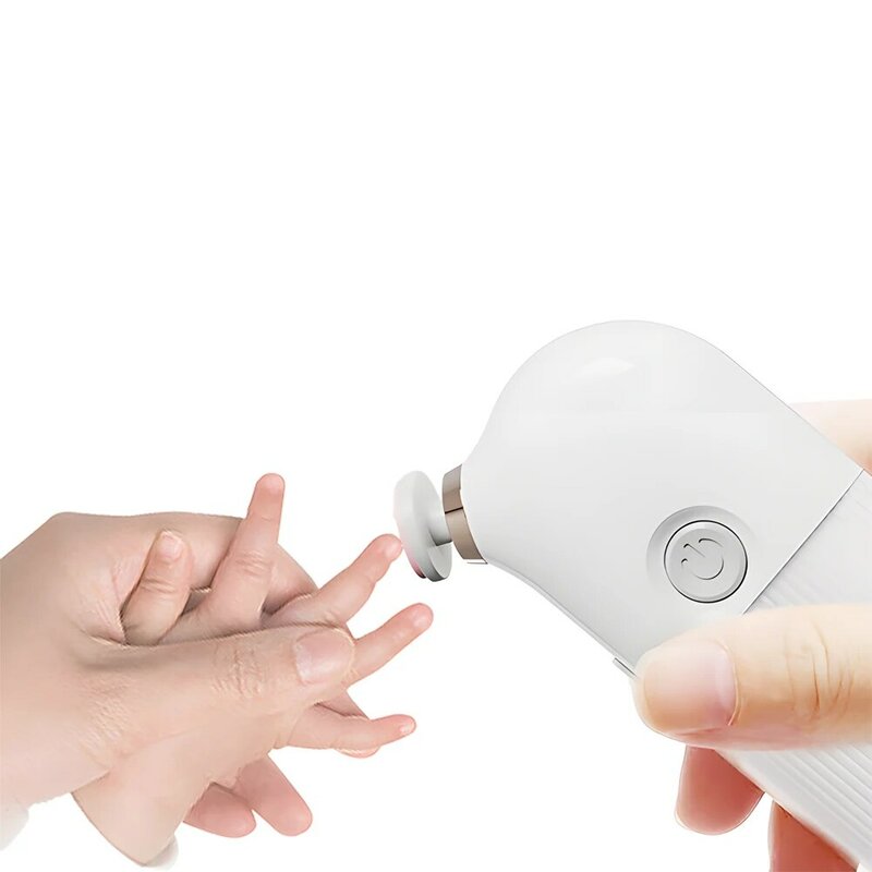 6-In-1 Elektrische Oplaadbare Nagel Trimmer Nagelknipper Voor Baby En Volwassenen