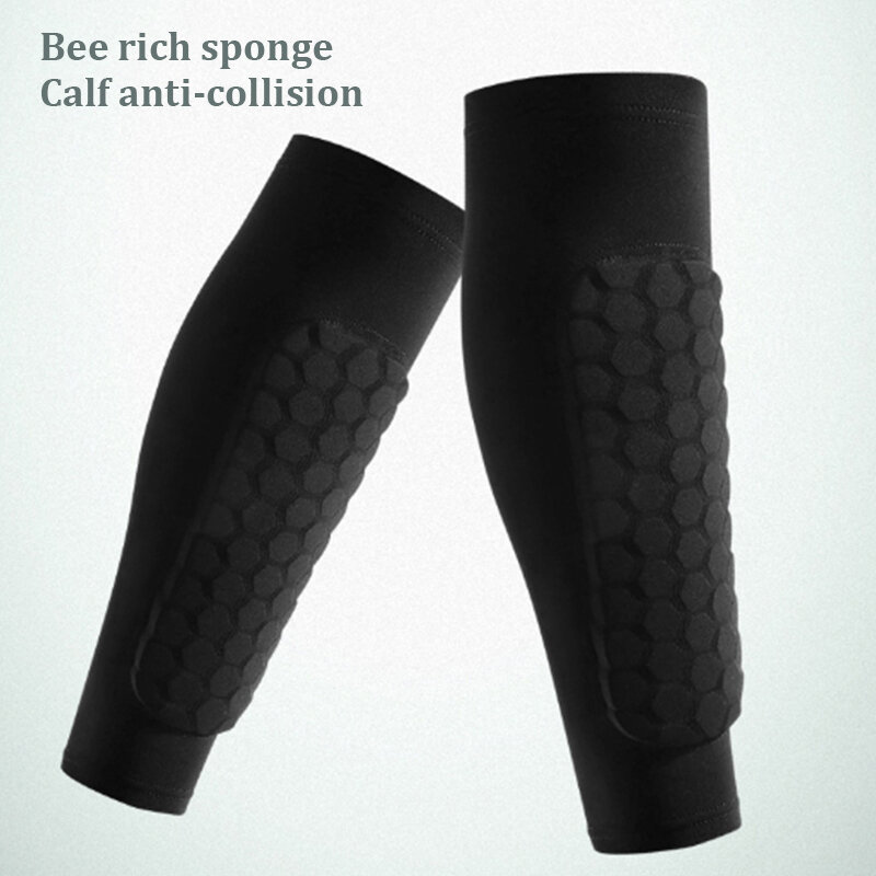 Protège-jambes anti-collision en accent d'abeille pour sports de plein air, chaussettes de protection pour les jambes, équipement de cyclisme pour l'escalade en montagne, 1PC