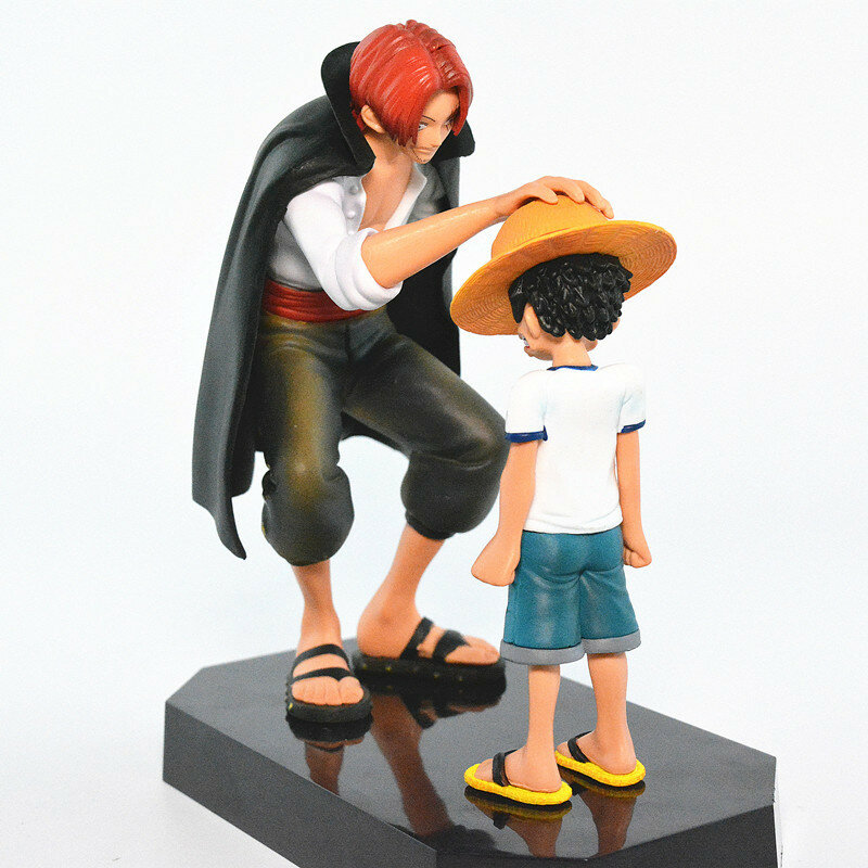 18cm One Piece Anime rysunek czterech cesarzy Shanks słomkowy kapelusz Luffy figurka jedna sztuka Sabo Ace Sanji Roronoa Zoro figurka
