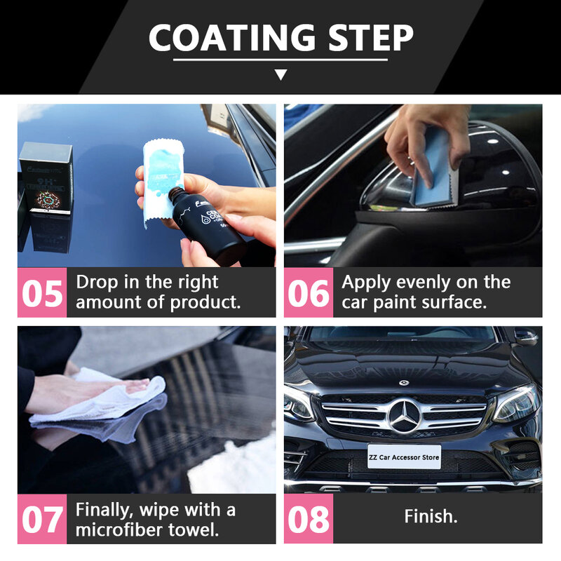 Car Wash Shampoo 500ML/Bottle Super Foam Paint Detailing Car Products Car Accessories Exterior Car Detailing Cleaning Materials