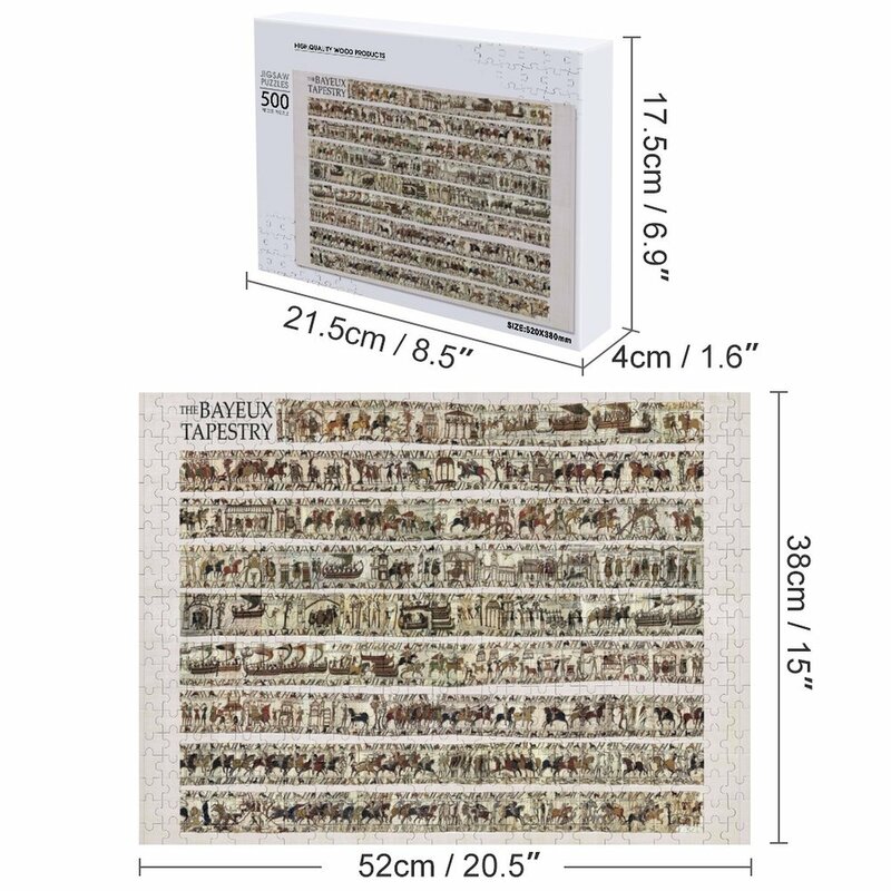 The COMPLETE Bayeux Tapestry Jigsaw Puzzle Puzzle in legno per adulti regali personalizzati per bambini Puzzle personalizzati con foto