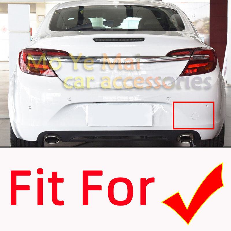 Accessori per auto paraurti posteriore gancio di traino tappo di copertura dell'occhio per Opel Insignia Buick Regal 2014 2015 2016 2017 traino traino rimorchio coperchio
