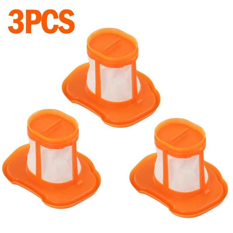 3pcs Filter For Black Decker BHHV320 BHHV520 Cordless Handheld Vacuum Cleaner Replacement  Household Cleaning  Accessories