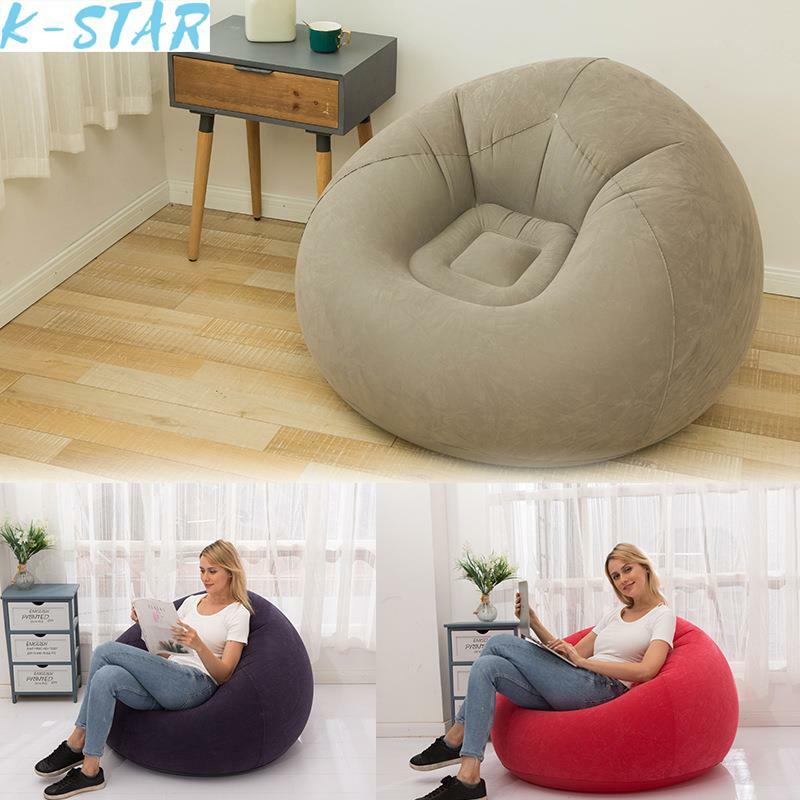 K-STAR Color Box Inflatable Lazy Sofa Coffee Colored Inflatable Sofa Plush Sofa Lazy Lounge Chair New HotSale 2024 DropShipping