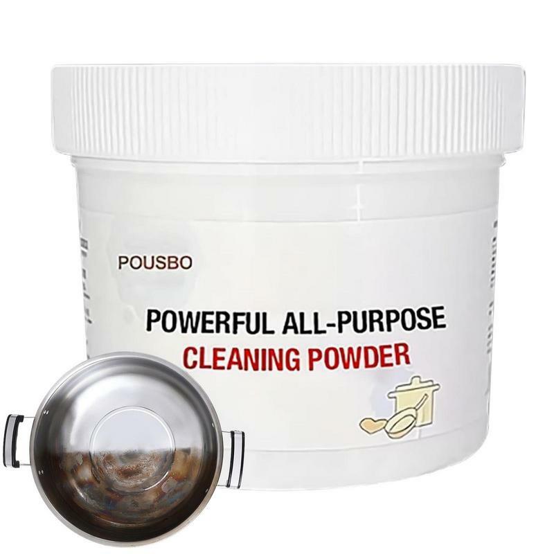 250g potente cucina detergente per polvere per tutti gli usi pentola fondo nero scala macchina per la decontaminazione olio Bully Cleaner