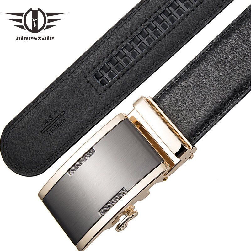 2024 Luxury Brand Genuine Leather Belt For Men Designer Automatic Ceinture Homme Luxe Marque Waistband Cinto Masculino B491