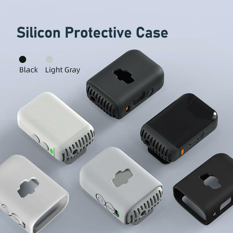Capa protetora de silicone para Dji Mic 2 Microfone Sem Fio, Scratch-Proof Protector, Câmera Esportiva, Vlog Acessório
