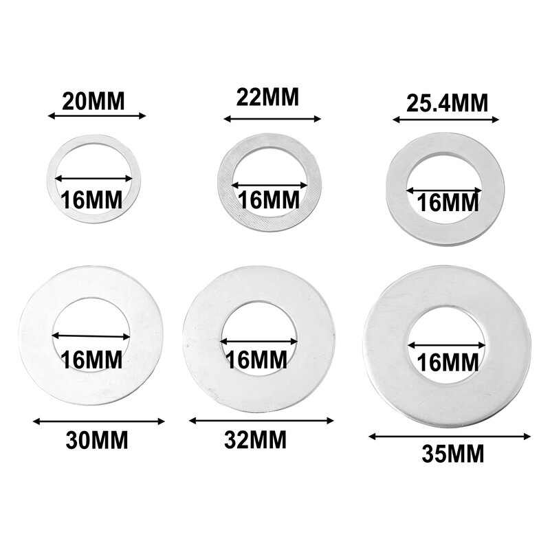 6 шт., кольцо-адаптер для дисковой пилы