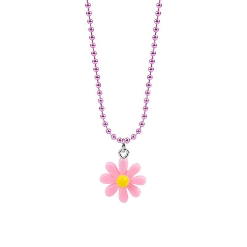 ดอกไม้Chokerสร้อยคอHandmade Simple Daisyดอกไม้Clavicle Chainแฟชั่นแหวนดอกไม้สำหรับผู้หญิงวัยรุ่นDropship