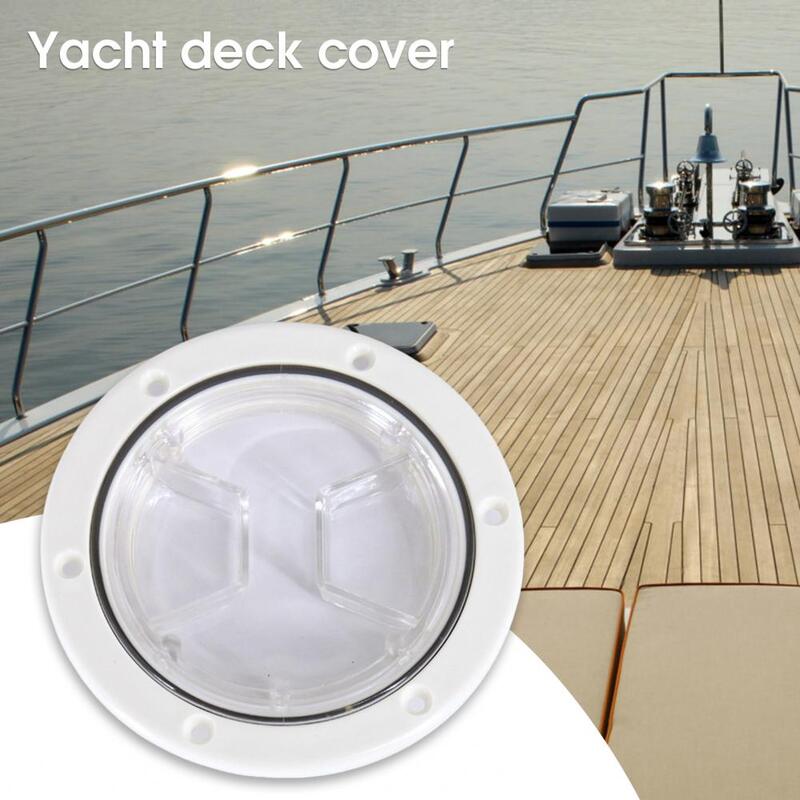 Tapa de cubierta práctica de fácil instalación, cubierta de acceso de cubierta de barco de larga vida útil para barco