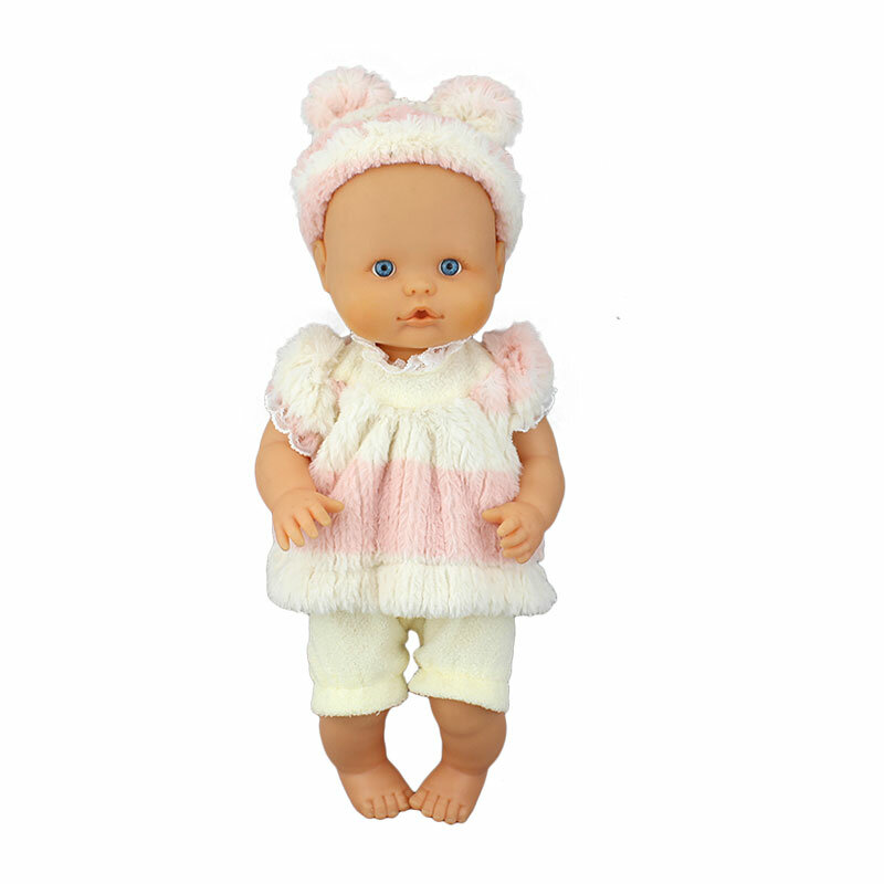 3 pces em 1, roupa nova da boneca terno para 32cm nenuco boneca, 13 polegada boneca roupas e acessórios