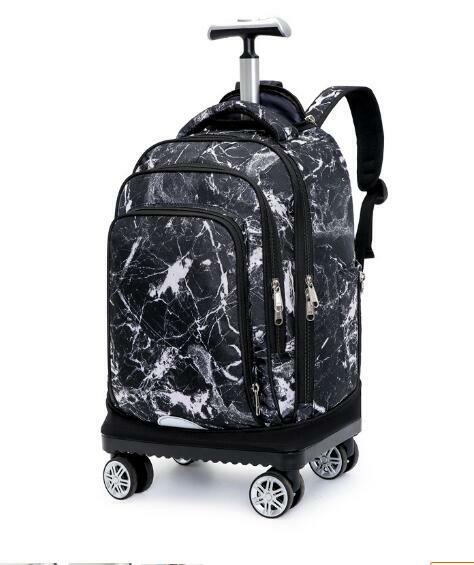 Zaino per la scuola borsa per zaino impermeabile borsa per Trolley da scuola borsa per Trolley da viaggio zaino con ruote bagaglio a mano