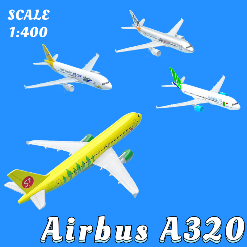 Airbus 320 Replica Aircraft Model, Aviação Collectible, Diecast Miniature, Ornamento, Lembranças, 1:400, Worldwide