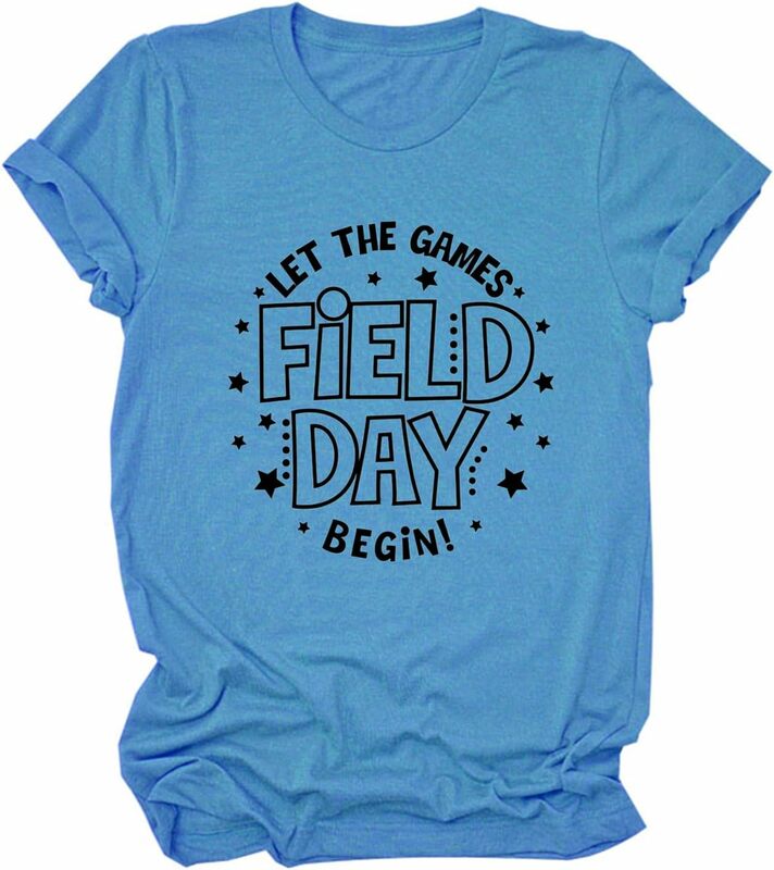 Dia de jogo das mulheres e último dia de escola Tee, Camisetas engraçadas do professor, fim do ano escolar Tshirt