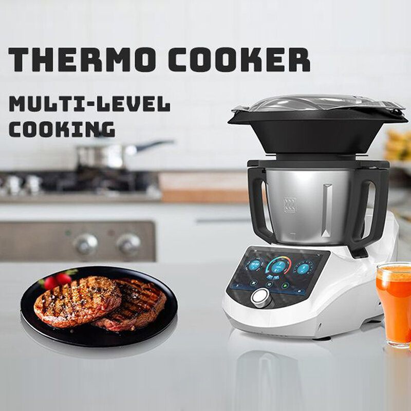 Gospodarstwo domowe profesjonalne 16 w 1 wielofunkcyjna duża moc Robot elektryczny kuchnia Thermo Mix Robot kuchenny