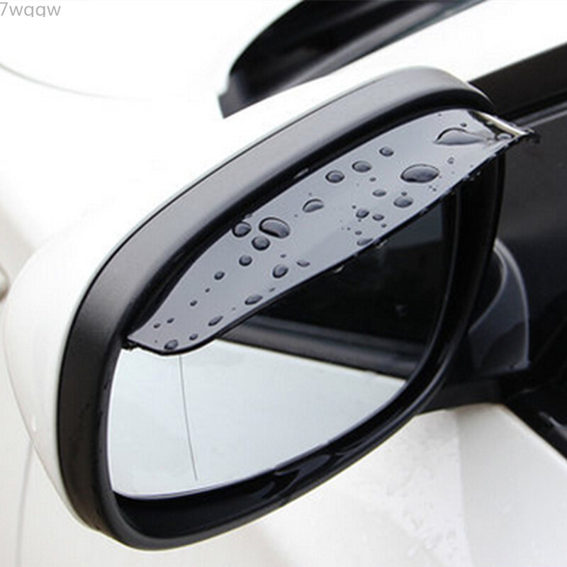 1Pair Car Back Mirror Eyebrow Rain Cover For Opel Mokka Corsa Astra G J H insignia Vectra Zafira Monza Combo Meriva