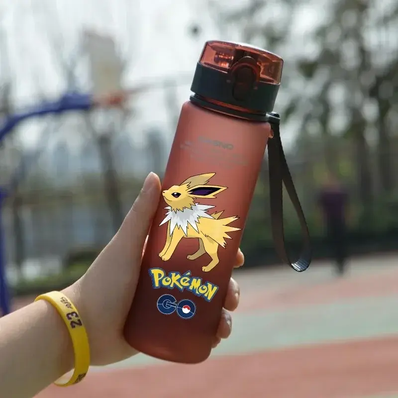Аниме Покемон мультфильм Charizard Mewtwo 560 мл взрослая уличная вместительная Спортивная бутылка для воды чашка для воды портативная пластиковая Kawai