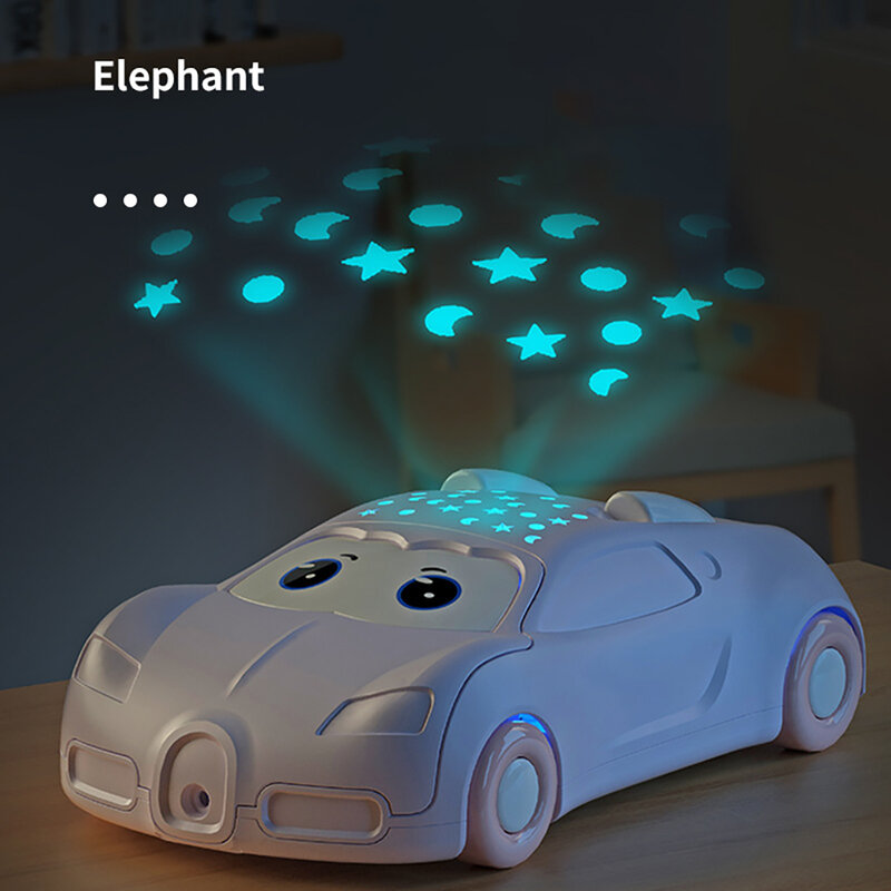 Musical Projection Mobile Phone Toys Car-shaped Cellphone Story Machine Musical Toys Birthday Gifts For Boys Girls