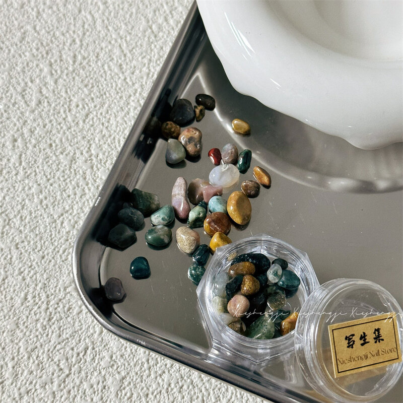 Manicure Decor Irregular Crystal Rhinestone Nail Decoration Charms Art Deco Accessories DIY Colored Decorative Stones