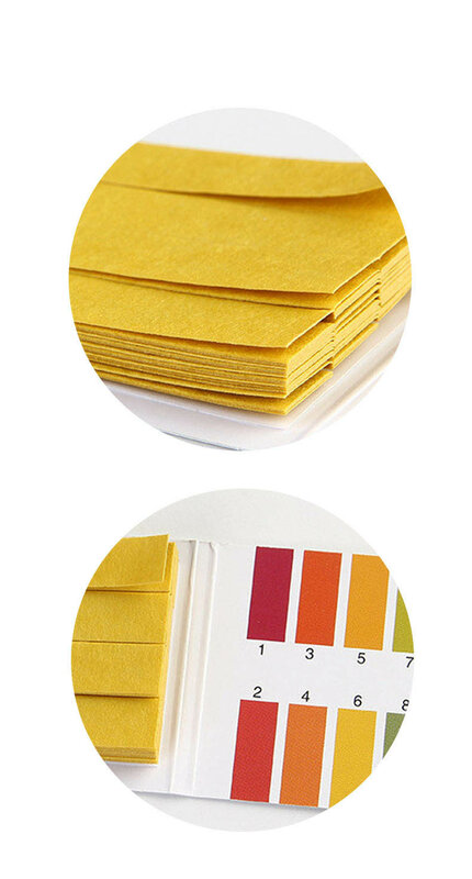 80แถบ Professional 1-14 Ph Litmus กระดาษ Ph Test Strips น้ำเครื่องสำอางค์ความเป็นกรดทดสอบแถบควบคุมการ์ด
