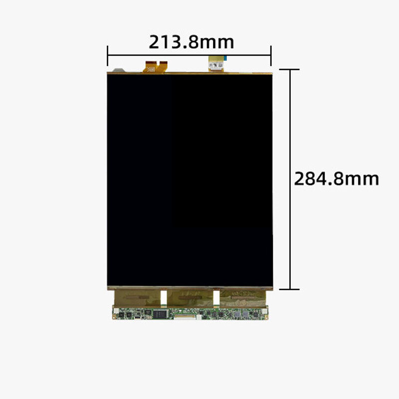 Layar fleksibel OLED 13.3 inci ben1536 x 2048 lipat dapat ditekuk digunakan untuk pengganti layar Tablet