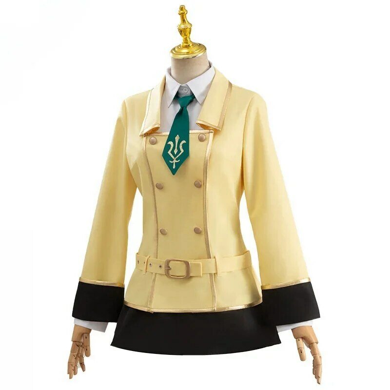 Game Shirley Fenette CC Cosplay Costume Wig Milly Ashford School Uniform JK Cute Sailor Dress Suit