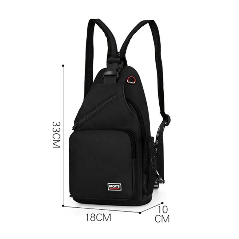 Durable Cycling Sports Rucksack Women Backpack Chest Pack Shoulder Bag Travel Pack Business Male Bag