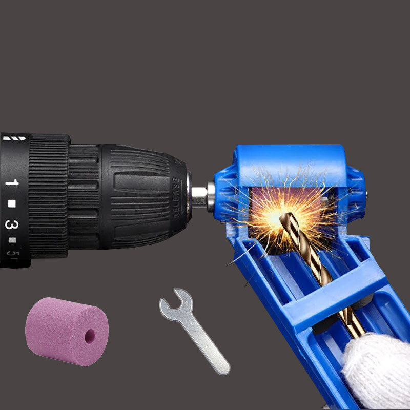 HILIXUN Portable straight shank fried dough twist drill grinding tool Grinder refitted electric drill