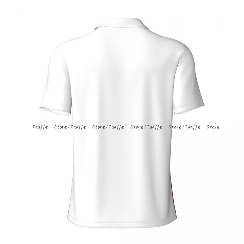 El Bierzo-Camiseta de manga corta para hombre, polo con cuello, informal, de calle, con bandera