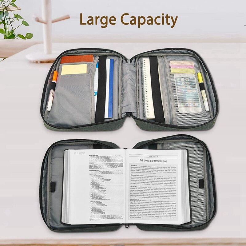 Impermeável Bíblia Bag Book Organizer, Acessório Peças, Tablet, Eletrônica