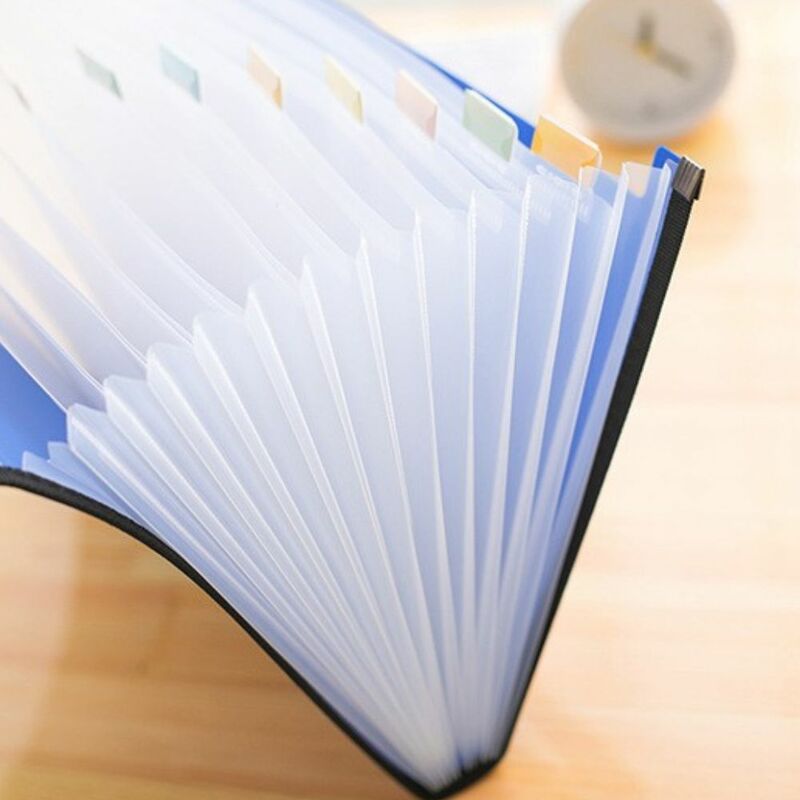 A4 tas bisnis memperluas File tangan memegang dokumen organizer kertas Folder penyimpanan dompet tas dokumen